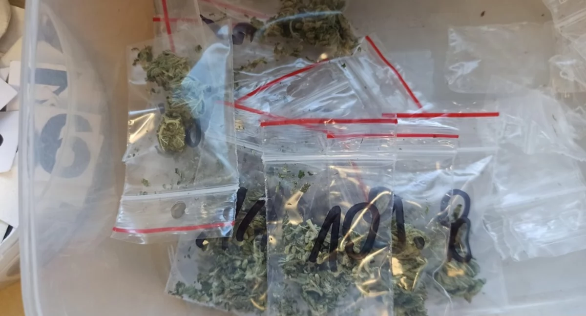 Zdjęcie: Marihuana zarekwirowana przez policję. Fot. Policja Legnica