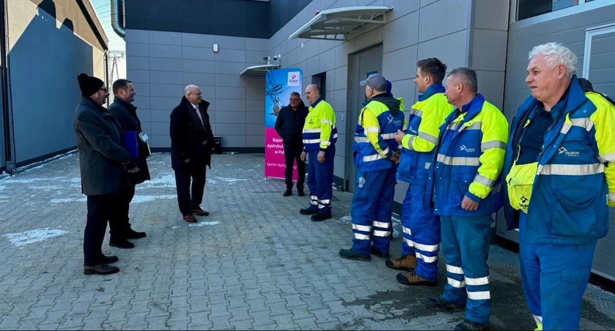 Zdjęcie: Otwarcie nowej Jednostki Terenowej Tauron Dystrybucja w Złotoryi. Fot. Tauron Dystrybucja