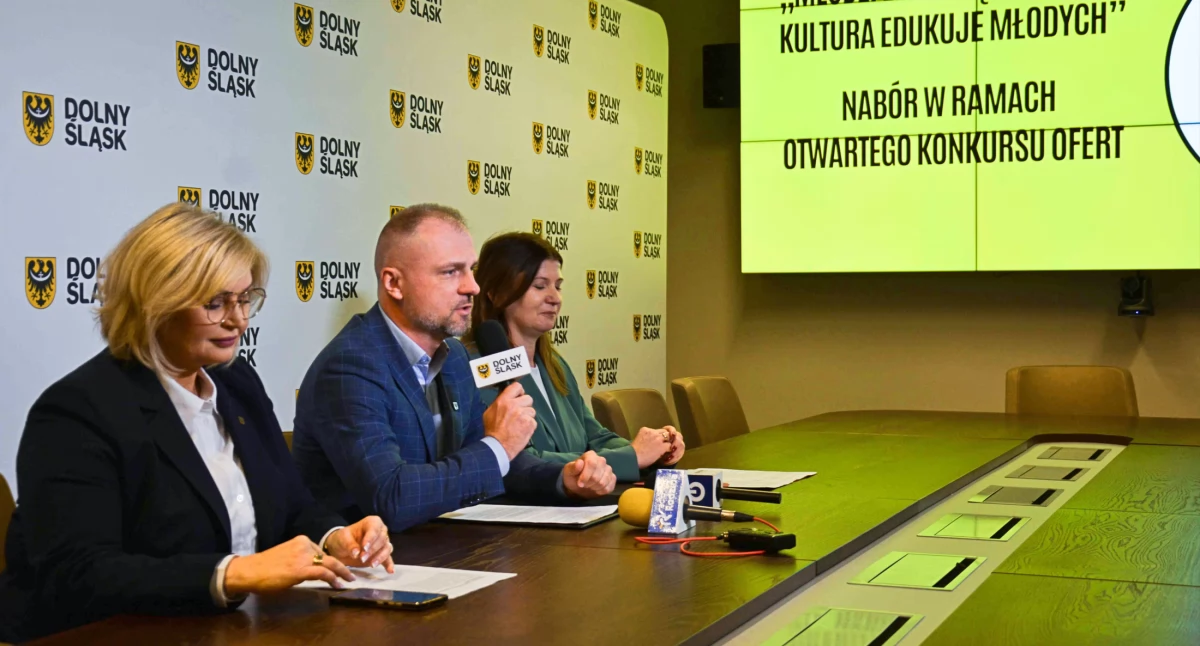 Zdjęcie: konferencja prasowa Fot.: UMWD