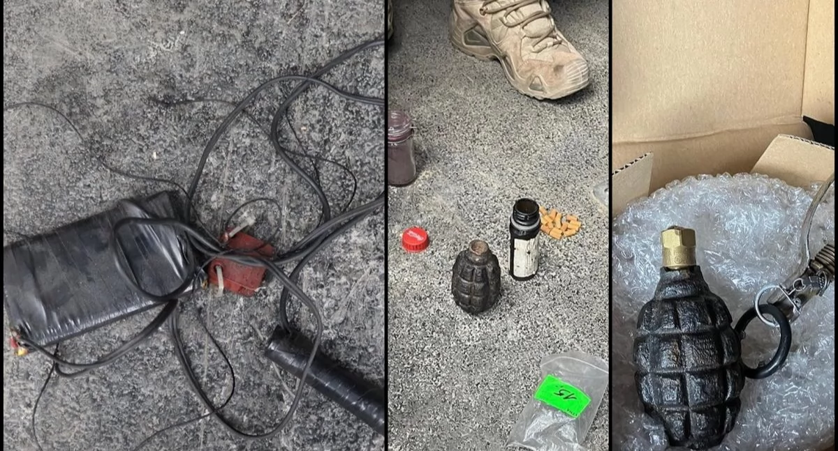 Wydarzenia, Bomberman Legnicy wpadł policyjną zasadzkę - zdjęcie, fotografia