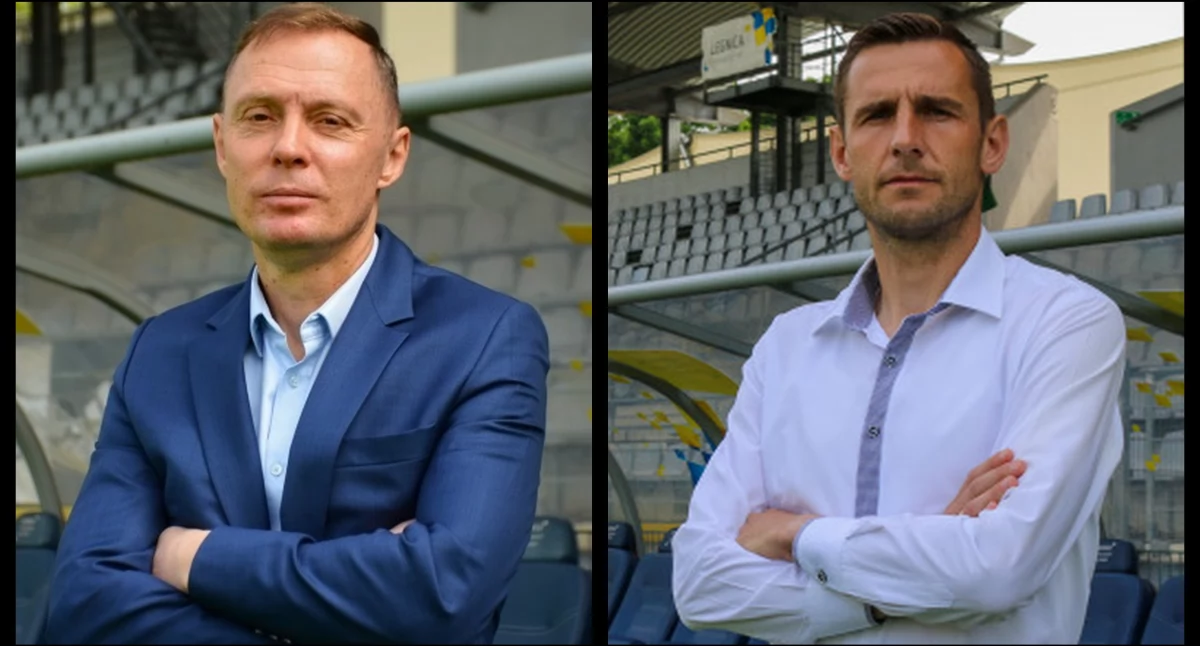 Zdjęcie: (po lewej) Ireneusz Mamrot, (po prawej) Wojciech Łobodziński. Źródło: miedzlegnica.eu