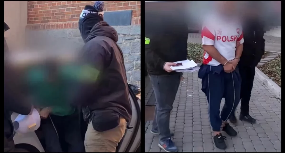Zdjęcie: Oskarżeni Iusif K. i Elmara M. Fot. Policja