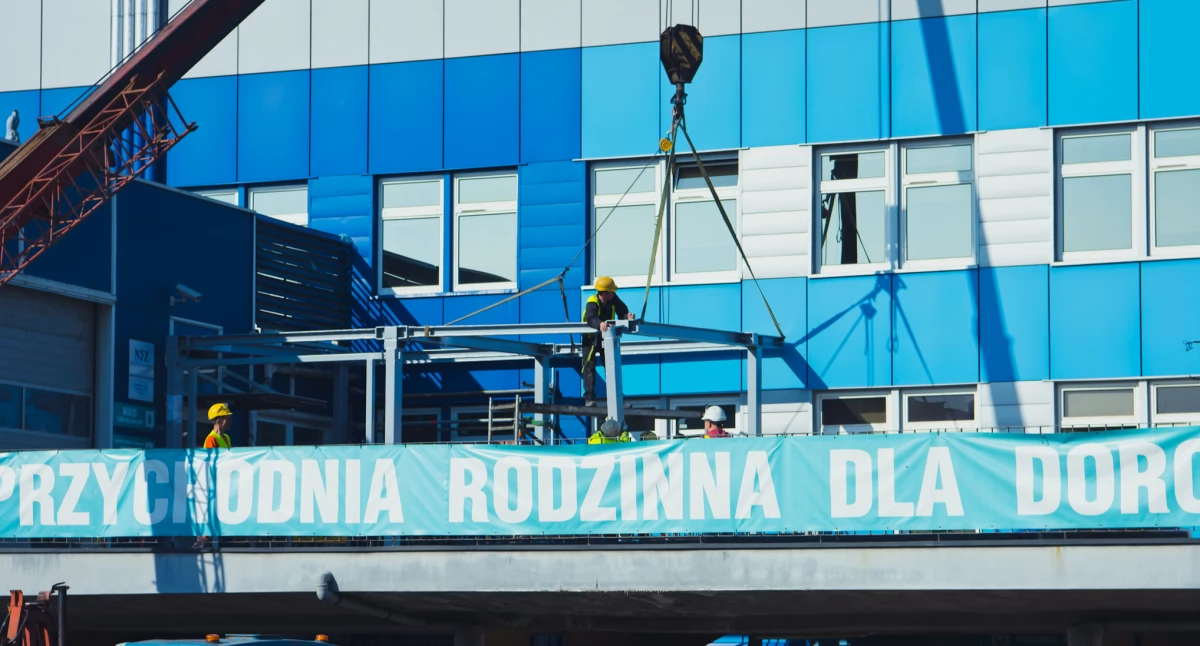 Zdjęcie: remont SOR-u legnickiego szpitala Fot.: Aga Jackiewicz