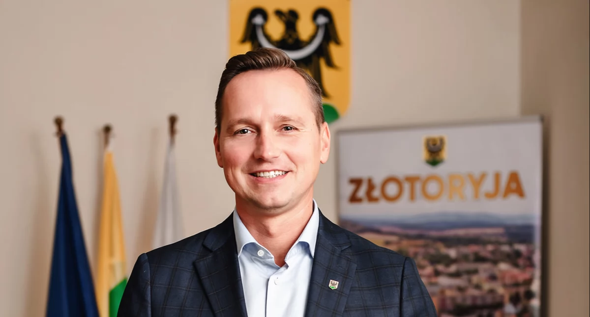 Zdjęcie: Paweł Kulig, burmistrz Złotoryi; źródło: Facebook/ Paweł Kulig Burmistrz Złotoryi