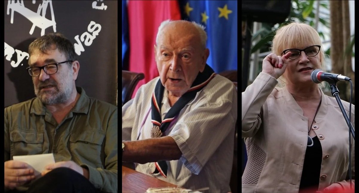 Zdjecie: Jacek Głomb (fot. Piotr Kanikowski), Zbigniew Grochowski i Marzena Kipiel-Sztuka (źródło: Legnica.eu) 