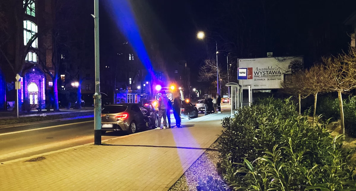 Zdjęcie: Legnica, zdarzenie drogowe na Chojnowskiej Fot.: Aga Jackiewicz