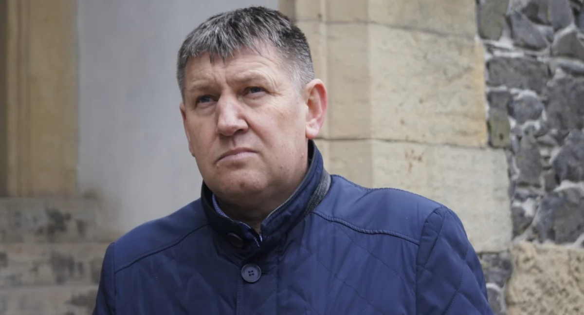 Zdjęcie: Piotr Janczyszyn, wójt gminy Zagrodno. Fot. Piotr Kanikowski