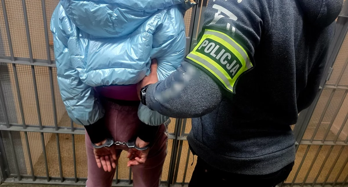 Zdjęcie: Zatrzymana 35-latka z Jawora. Fot. Komenda Powiatowa Policji w Jaworze