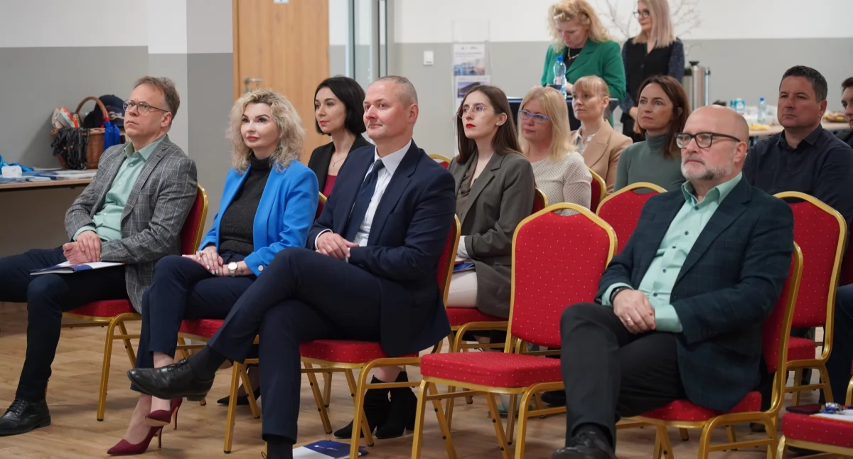 Zdjęcie: spotkanie w gminie Udanin Fot.: LSSE