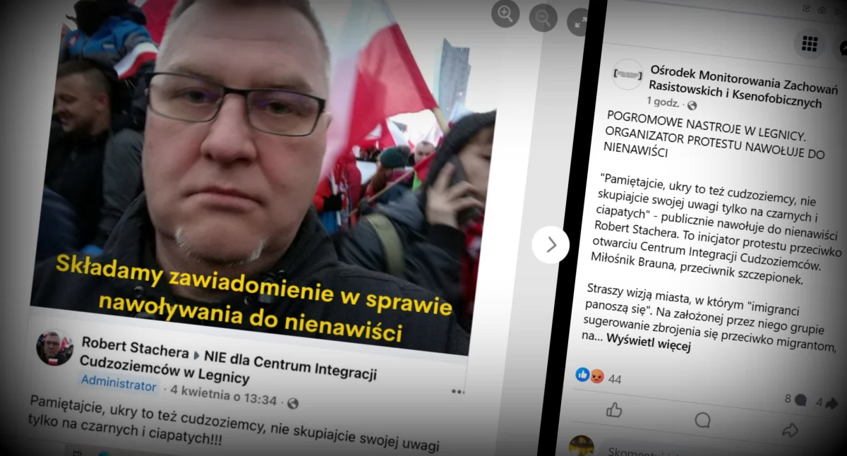Zdjęcie: Post OMZRiK na Facebooku. Print screen Piotr Kanikowski