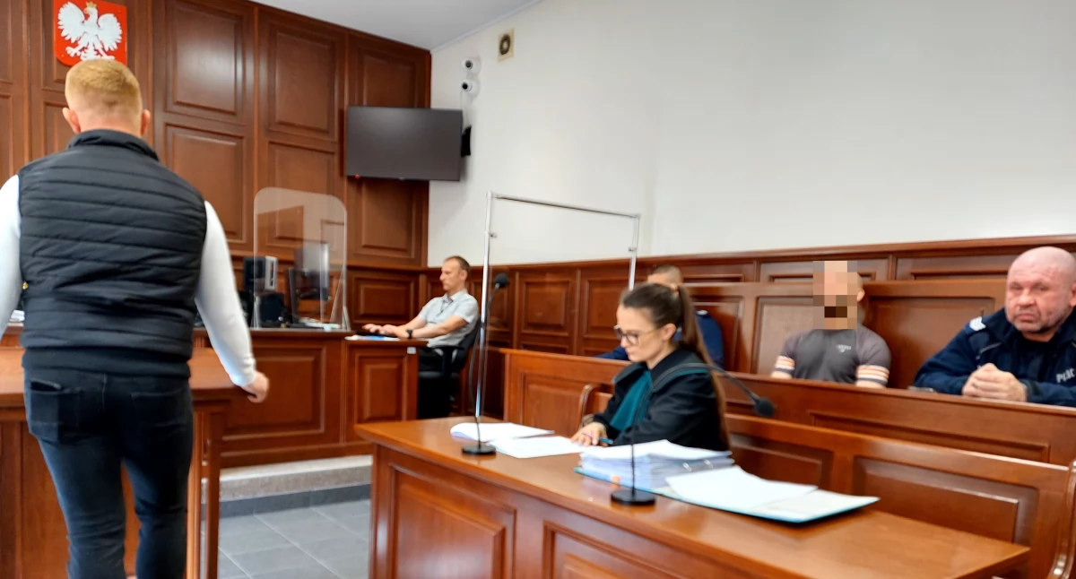Zdjęcie: Proces Doriana G. i Katarzyny K. przed Sądem Rejonowym w Legnicy. Fot. Piotr Kanikowski
