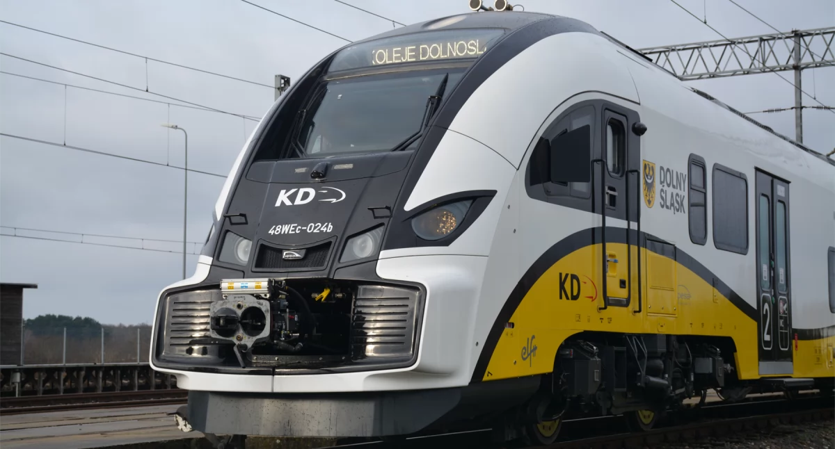Zdjęcie: pociąg Kolei Dolnośląskich Fot.: Koleje Dolnośląskie