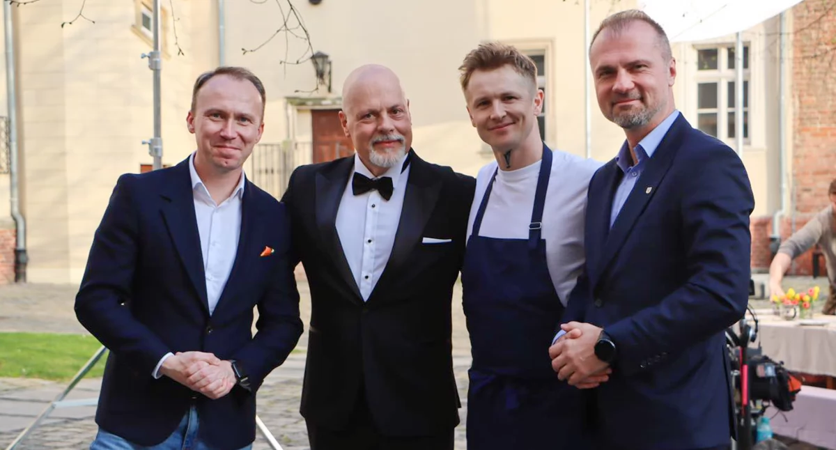 Zdjęcie: Maciek Kupaj, Marek Krajewski, Orson Hejnowicz, Jarosław Rabczenko Fot.: fb Jarosław Rabczenko
