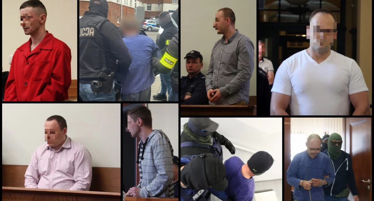 Zdjęcie: Sprawcy zabójstw w Legnicy. Fot. Policja, Piotr Kanikowski