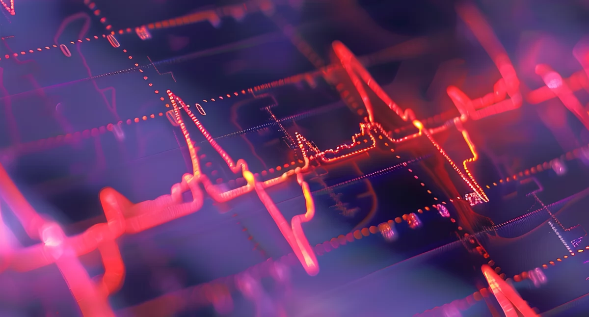 Zdjęcie: wykres EKG. Fot. Pixabay