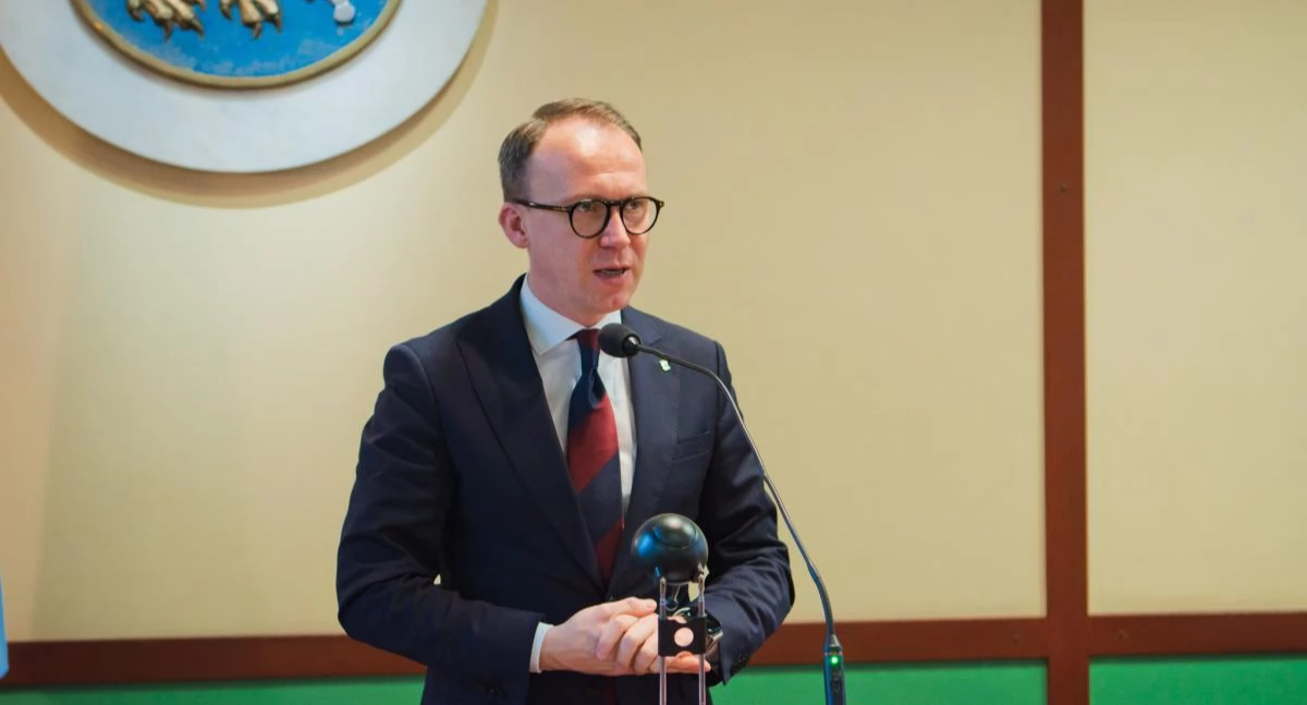 Zdjęcie: Maciej Kupaj, prezydent Legnicy. Fot. Aga Jackiewiczx