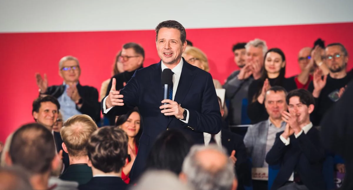 Zdjęcie: Luty 2025, spotkanie Rafała Trzaskowskiego z mieszkańcami Legnicy. Fot. Aga Jackiewicz