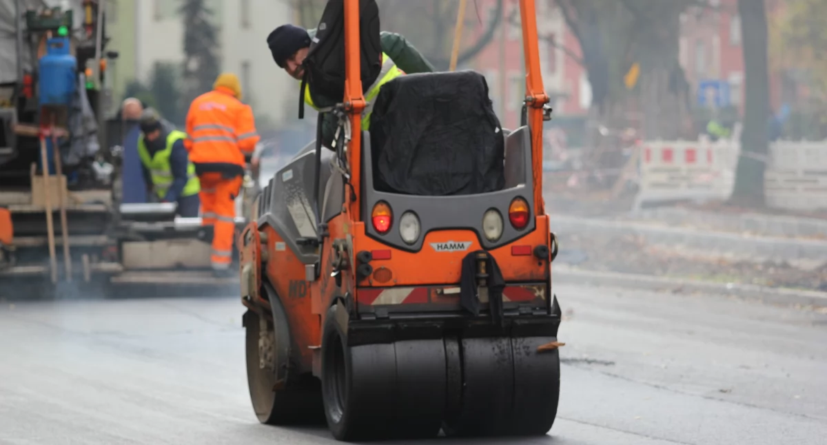Zdjęcie: Roboty drogowe. Fot. Urząd Miasta w Legnicy