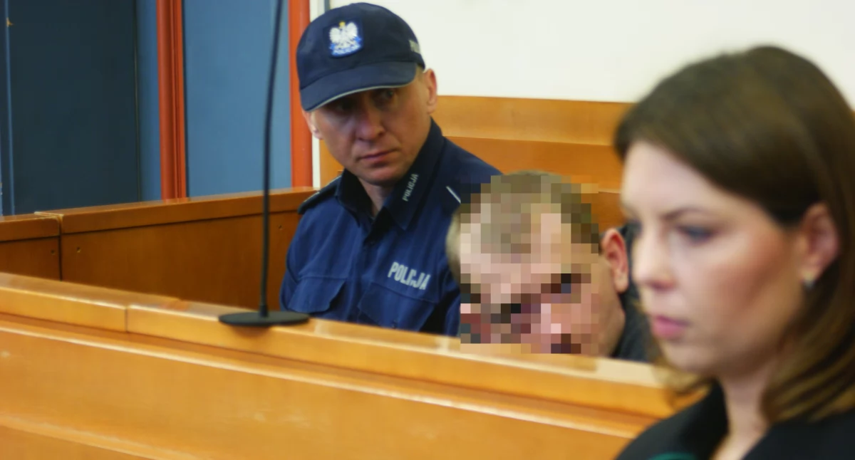 Zdjęcie: Oskarżony Marcin G. Fot. Piotr Kanikowski