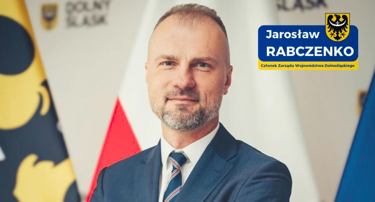 Zdjęcie: Jarosław Rabczenko - Członek Zarządu Województwa Dolnośląskiego Fot.: FB Jarosław Rabczenko