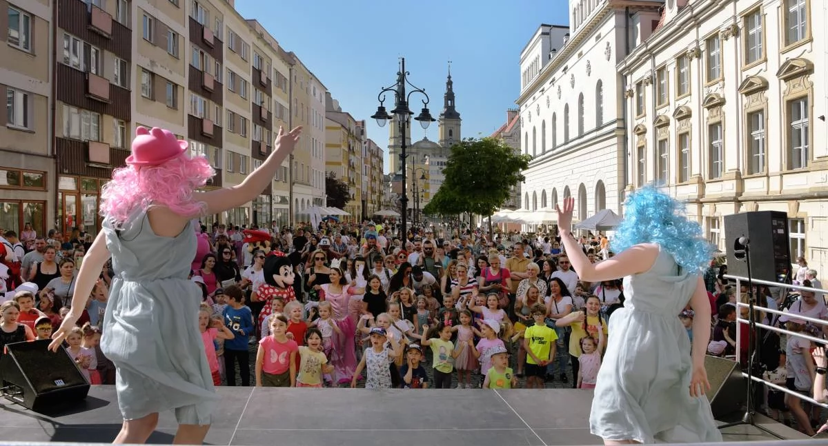 Zdjęcie: Legnica, Dzień Dziecka, Impreza w Rynku Fot.: Aga Jackiewicz