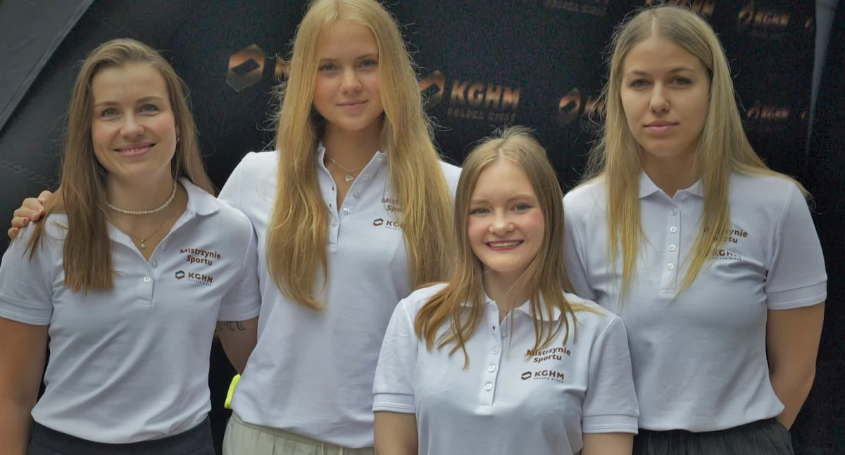 Zdjęcie: „Mistrzynie sportu KGHM” Fot.: KGHM