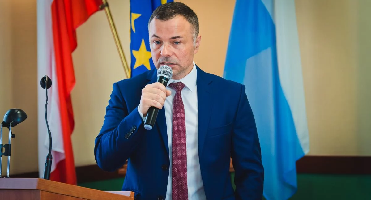 Zdjęcie: Kacper Siwek, skarbnik miasta Legnica. Fot. Aga Jackiewicz