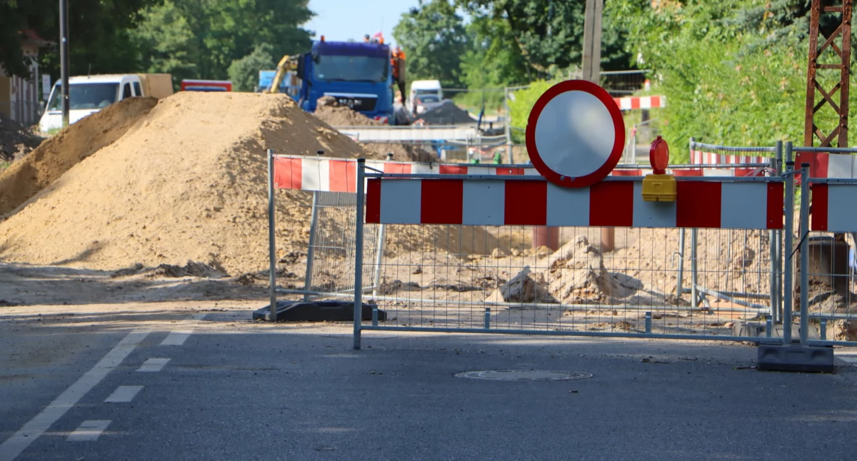 Zdjęcie: Budowa przedłużenia ul. Mickiewicza w Legnicy. Fot. Urząd Miasta w Legnicy