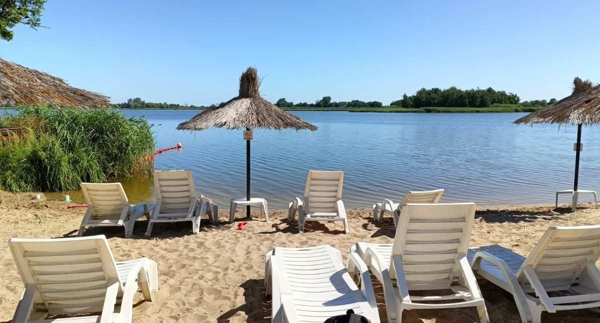 Zdjęcie: Jezioro Kunickie, plaża Fot.: KD