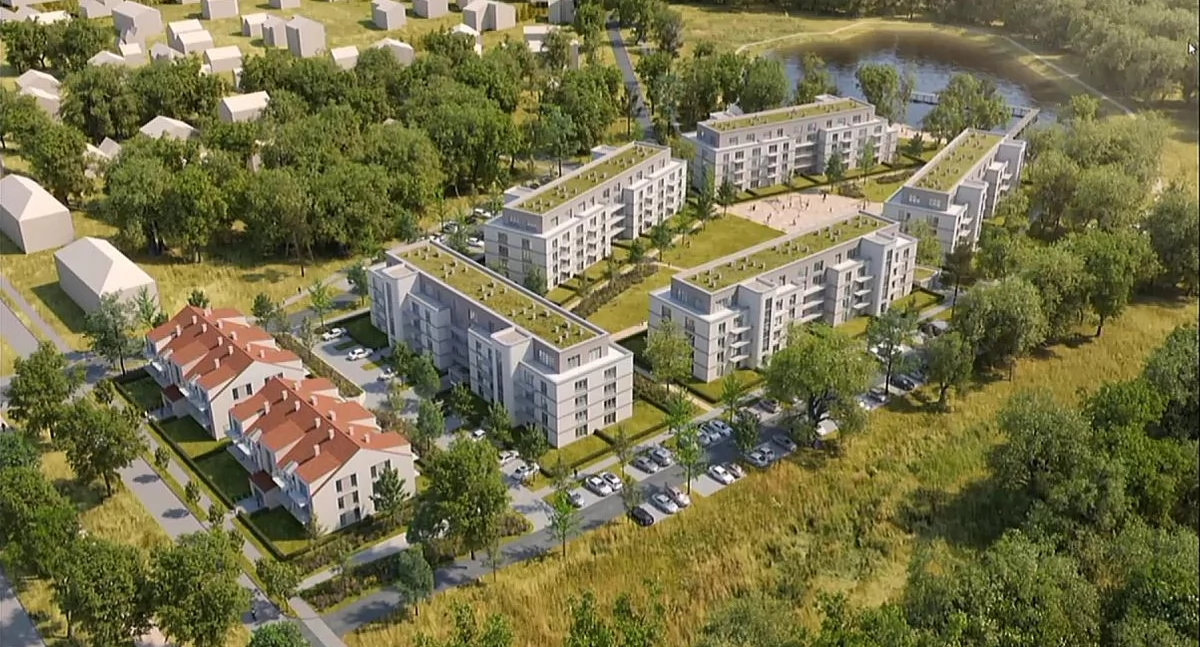 Zdjęcie: Wizualizacja osiedla w rejonie Glinek. Materiały inwestora