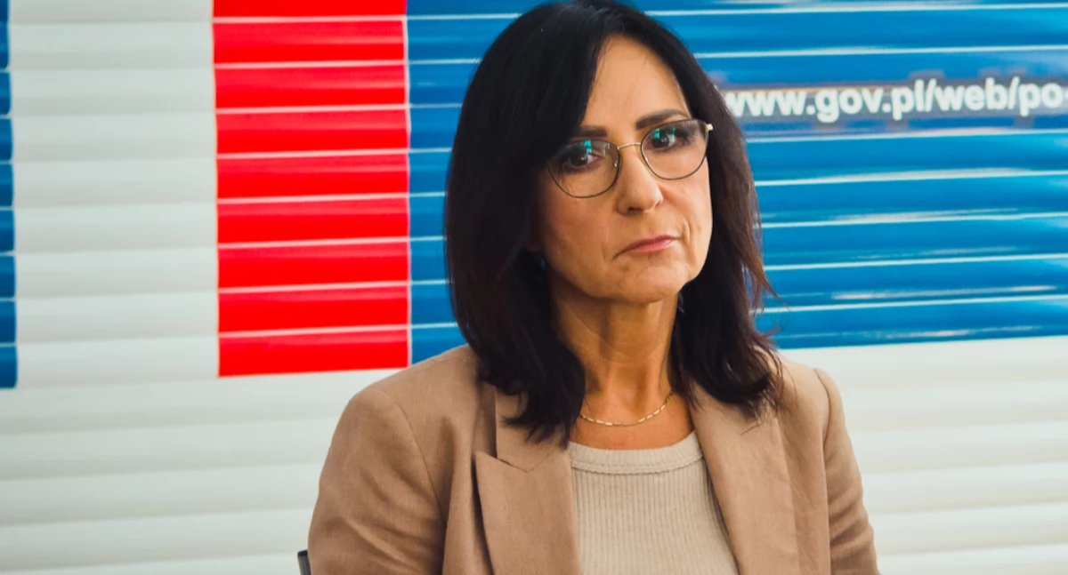 Zdjęcie: Prokurator Liliana Łukasiewicz, rzeczniczka prasowa Prokuratury Okręgowej w Legnicy. Fot. Aga Jackiewicz