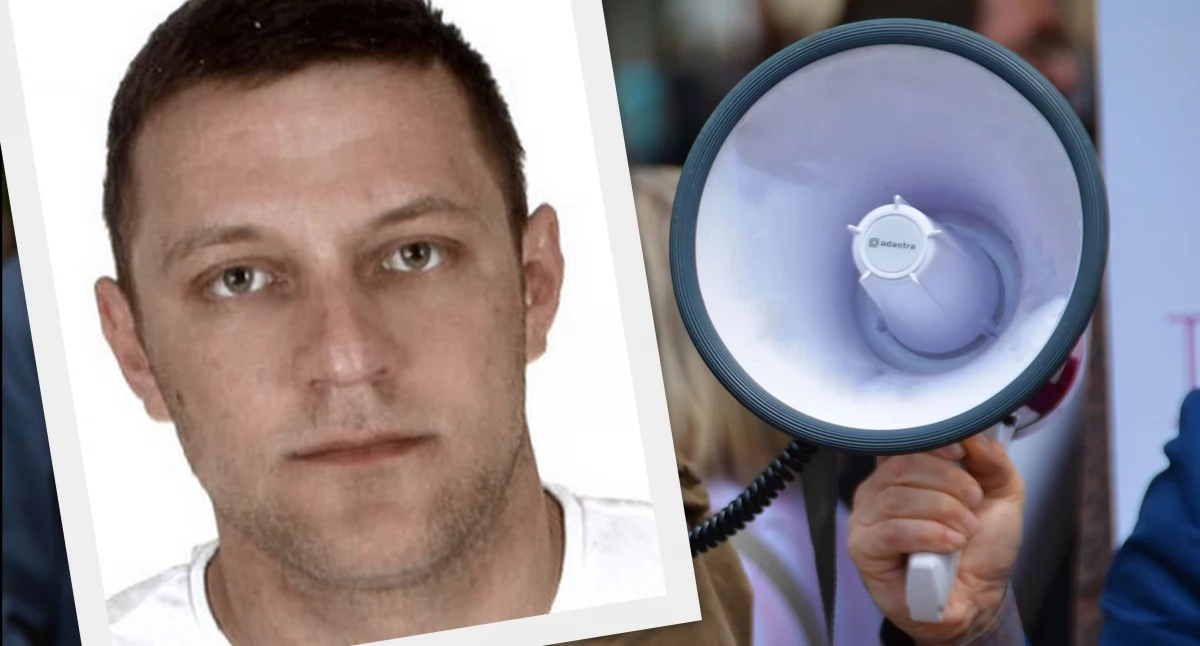 Zdjęcie: Zaginiony Dawid Marzec. Fot. Komenda Miejska Policji w Legnicy, tło: Pixabay/ terimakasih0