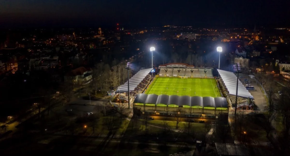 Zdjęcie: stadion w Legnicy 2024 Fot.: UM