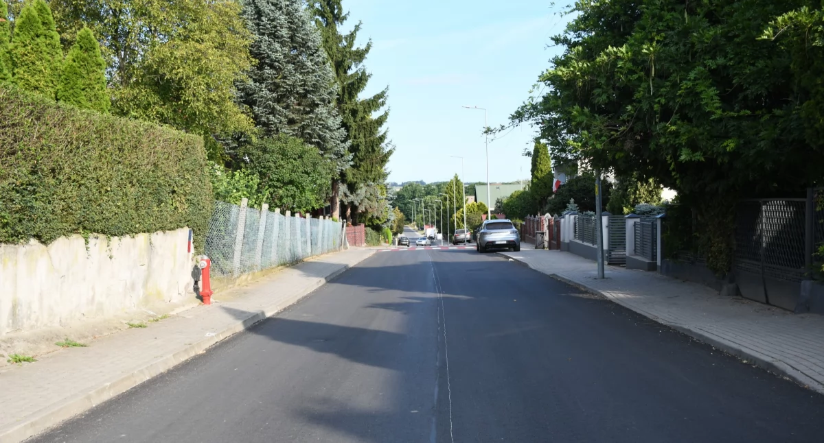 Zdjęcie: nowa nawierzchnia w Chojnowie Fot.: Gmina Chojnów