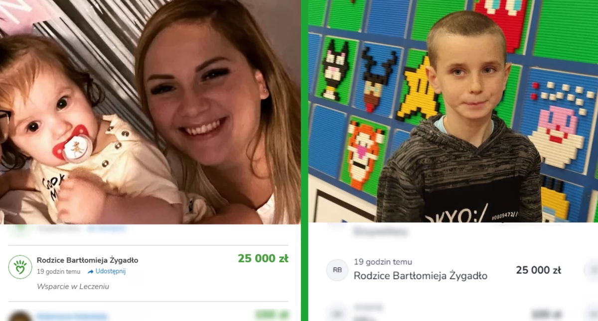Zdjęcie: Monika z rodziną i 9-letni Maciek Fot.:zrzutka.pl/siepomaga.pl