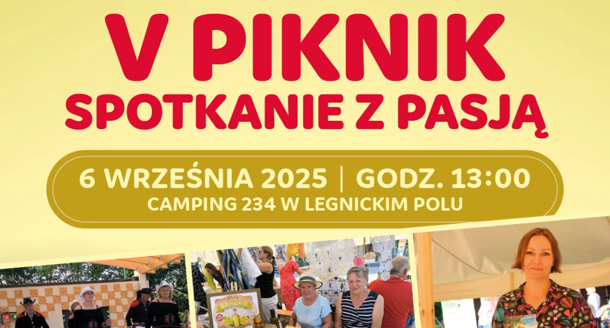 Zdjęcie: plakat wydarzenia Fot.: GOKiS Legnickie Pole