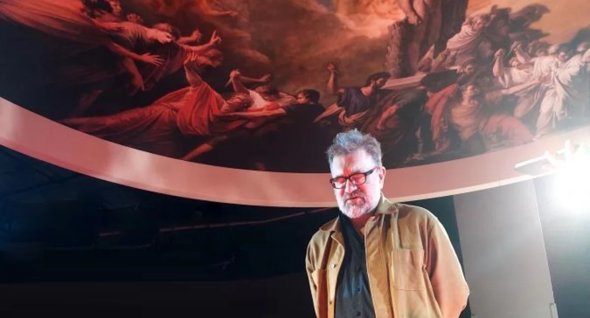 Zdjęcie: Jacek Głomb, były dyrektor Teatru Modrzejewskiej w Legnicy. Fot. Piotr Kanikowski
