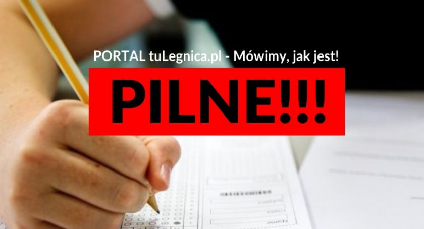 Na zdjęciu: egzaminy gimnazjalne