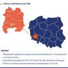  LSSE wspiera przedsiębiorców na terenie wielu powiatów.  
