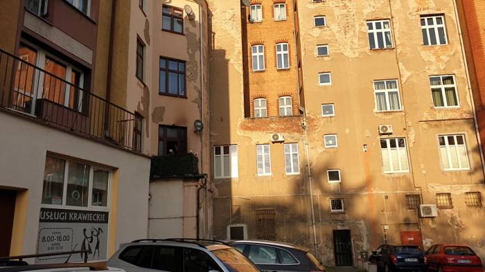 Pożar mieszkania w centrum Legnicy