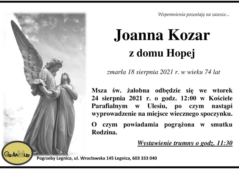 Joanna Kozar