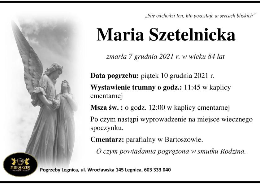 Maria Szetelnicka