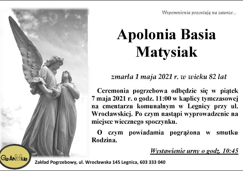 Apolonia Basia Matysiak