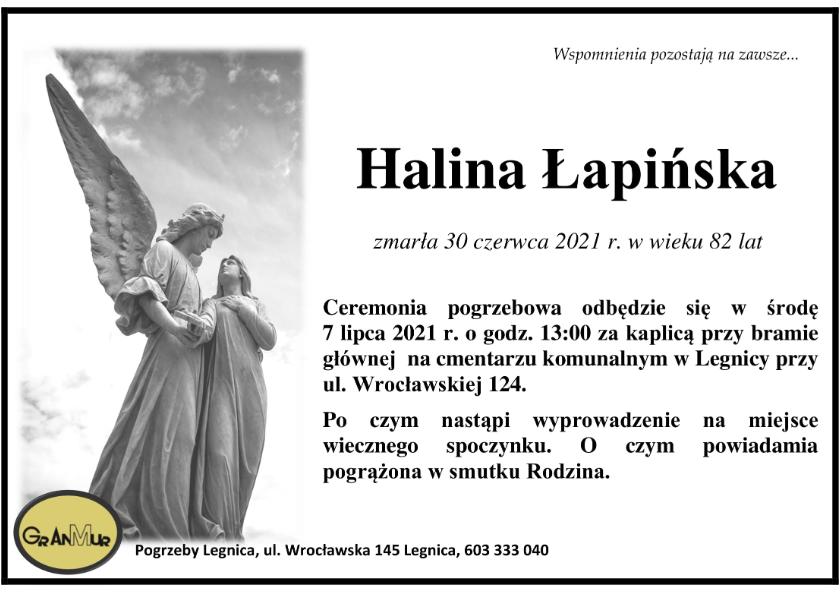 Halina Łapińska