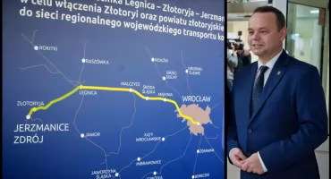 Zakres inwestycji na linii kolejowej do Złotoryi się zwiększył, koszty - nie