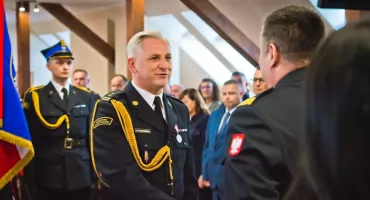 Powołanie nowego komendanta Państwowej Straży Pożarnej w Legnicy (FOTO)