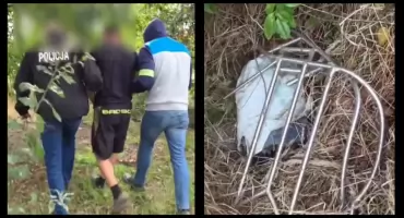 Policja zatrzymała złodzieja, który odciął krzyż z dachu cerkwi