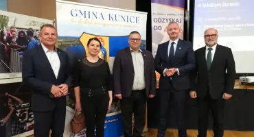 Spotkanie z przedsiębiorcami w Kunicach
