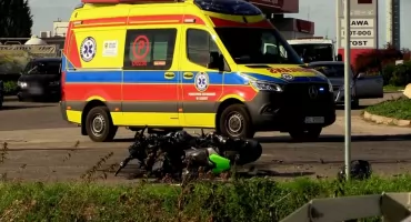 Wypadek w Małuszowie. Nie żyje 34-letni motocyklista