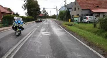 Legnicka policja poszukuje świadków wypadku w Golance Dolnej